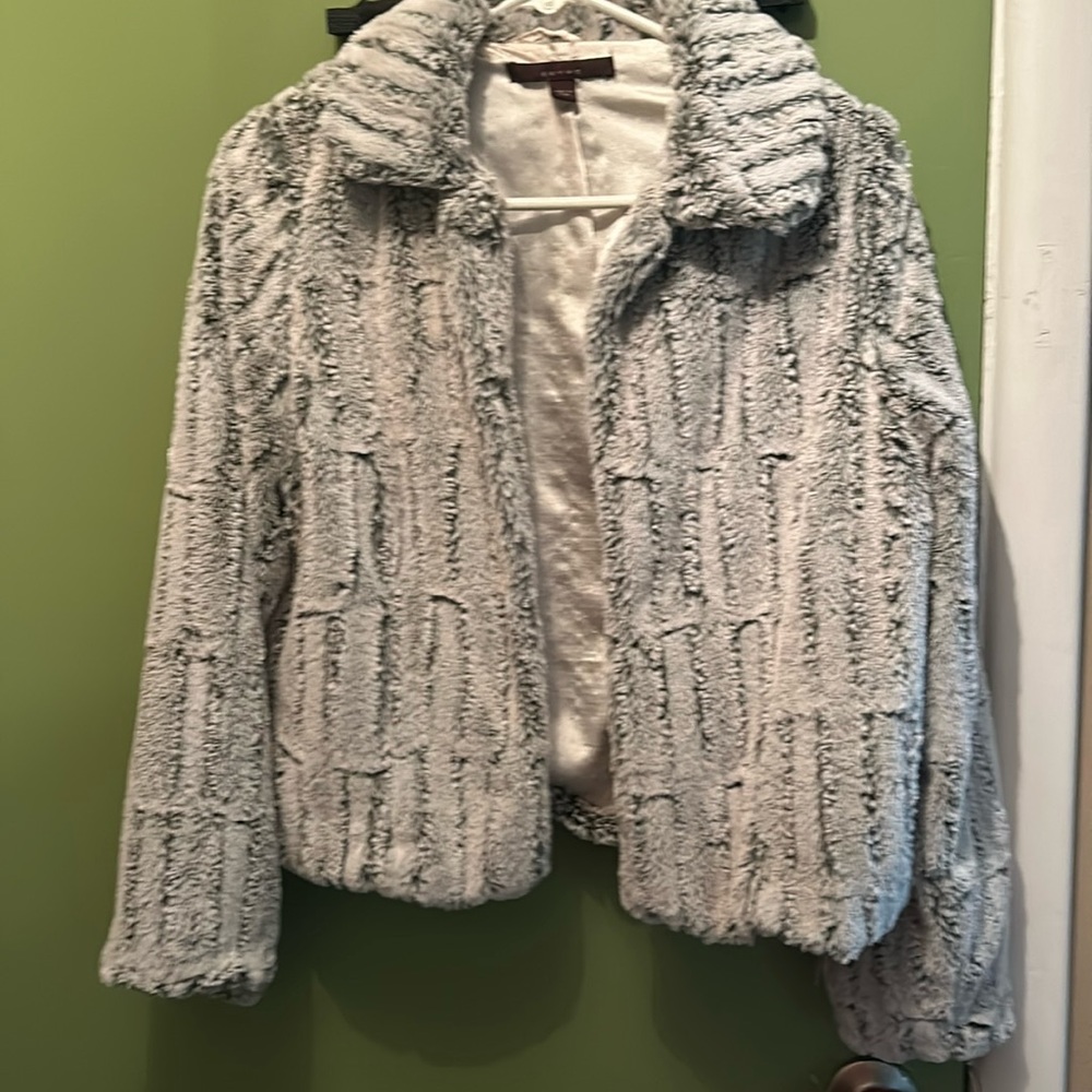 Fake fur jacket